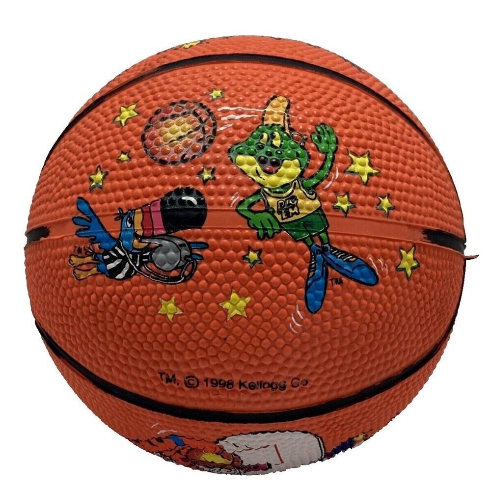 VTG 1990's Kellogg’s Promo Ball Part Of The Game Toy Basketball Tony The Tiger - Picture 6 of 6